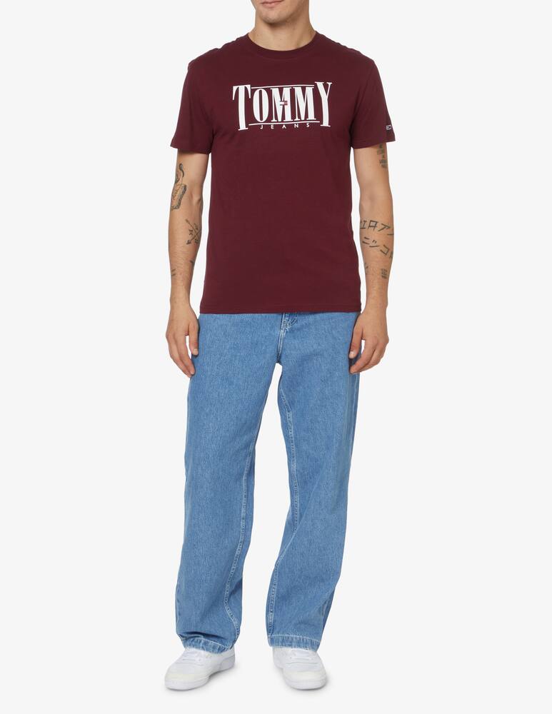 rinascente Tommy Jeans Essential t-shirt - bordeaux