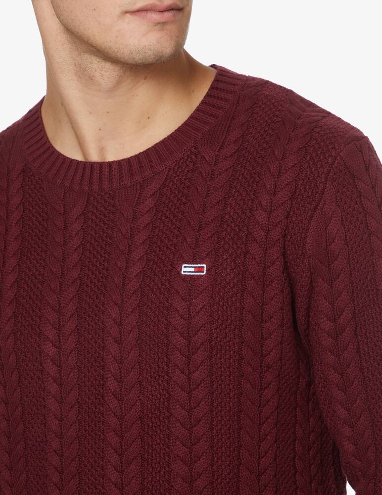 rinascente Tommy Jeans Crewneck jumper - bordeaux