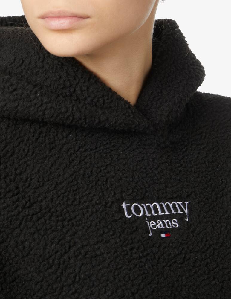 rinascente Tommy Jeans Teddy hoodie - Black