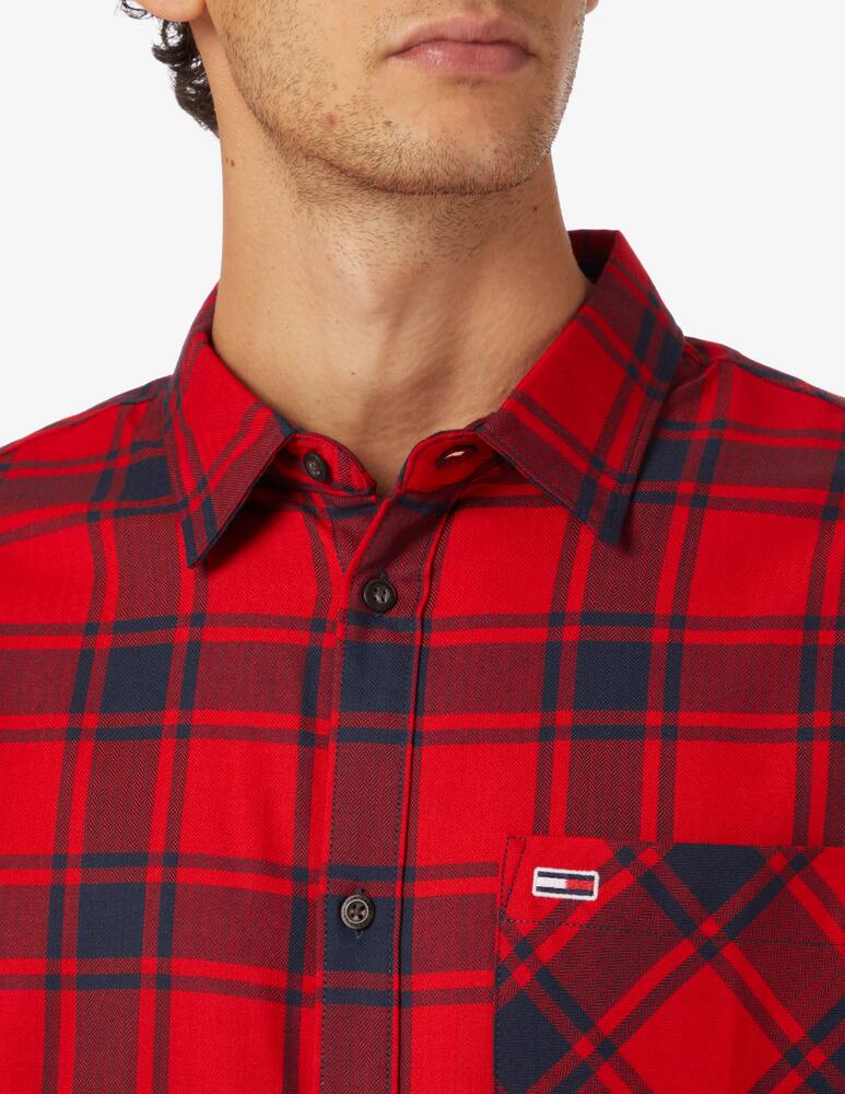 rinascente Tommy Jeans Flanel shirt - Red