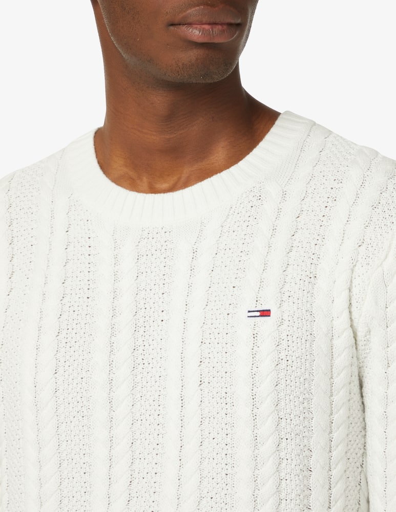 rinascente Tommy Jeans Maglia girocollo - panna