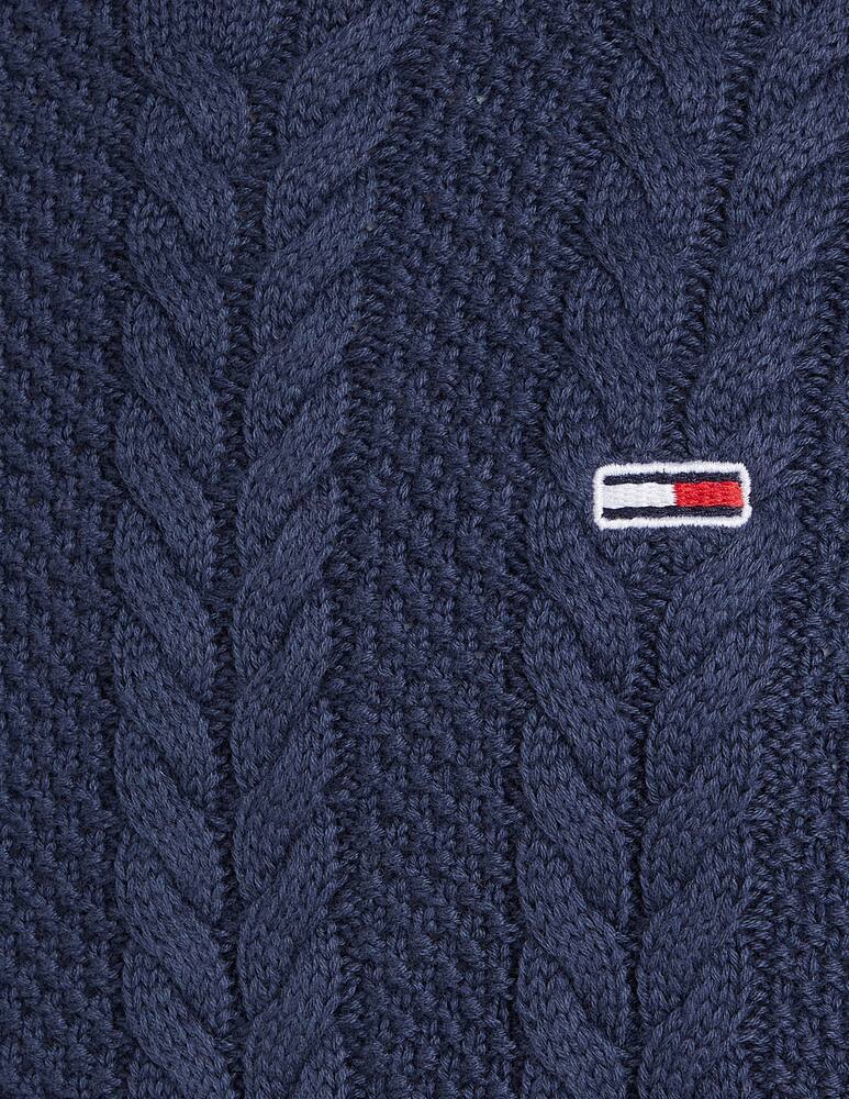 rinascente Tommy Jeans Cable crewneck jumper