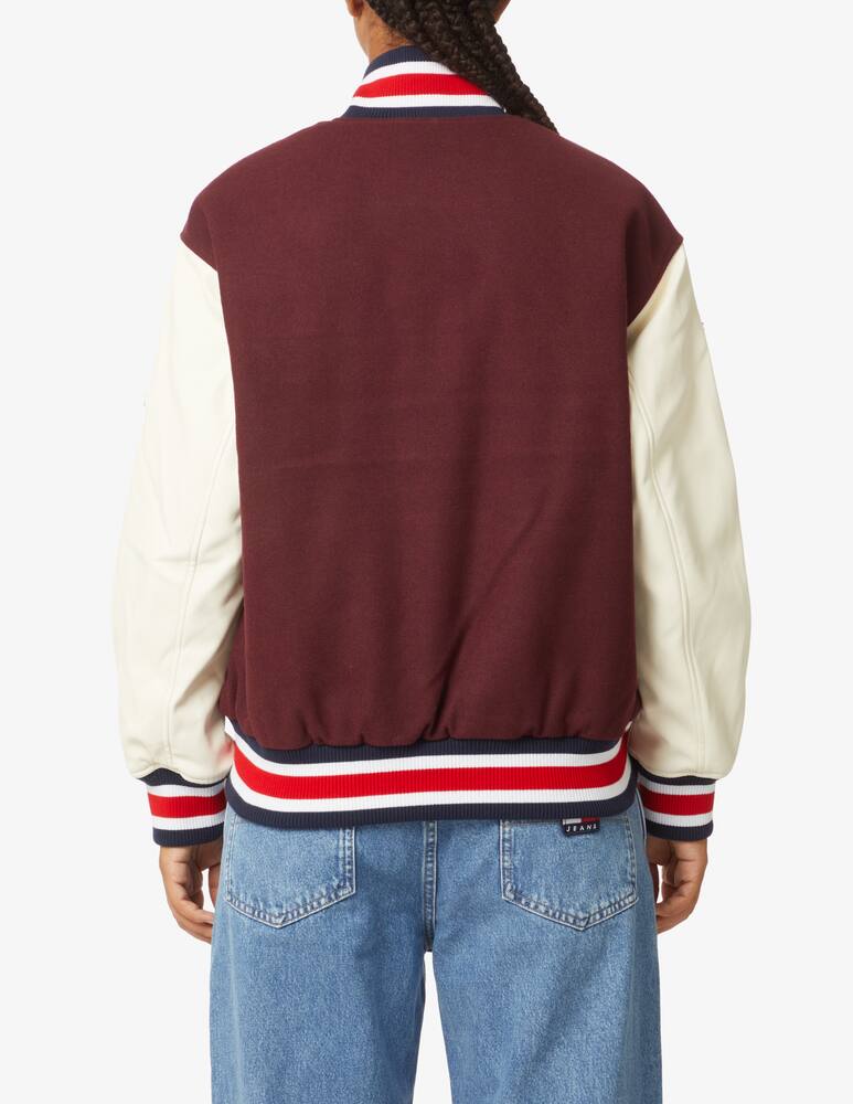 rinascente Tommy Jeans Varsity college jacket - Red