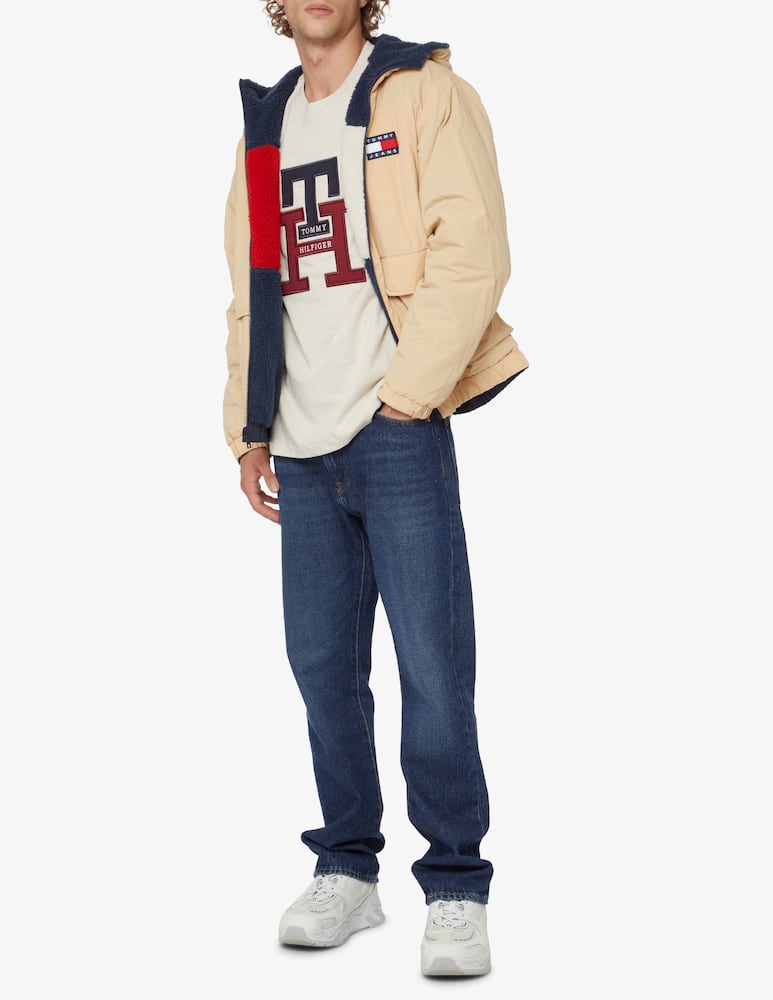 rinascente Tommy Jeans Sherpa reversibile jacket - Blue