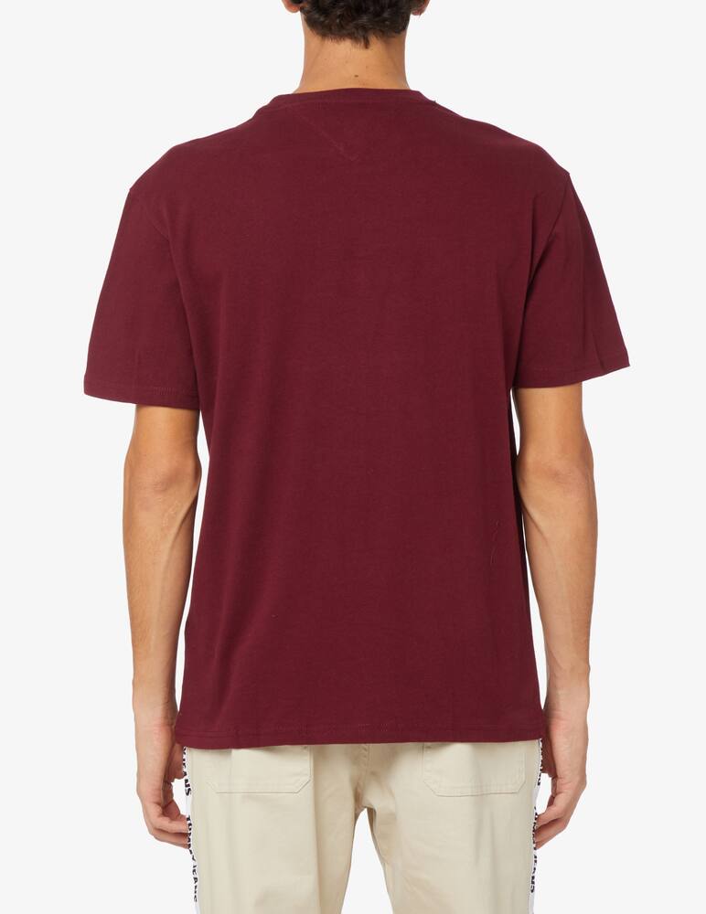 rinascente Tommy Jeans Maglietta in cotone - bordeaux