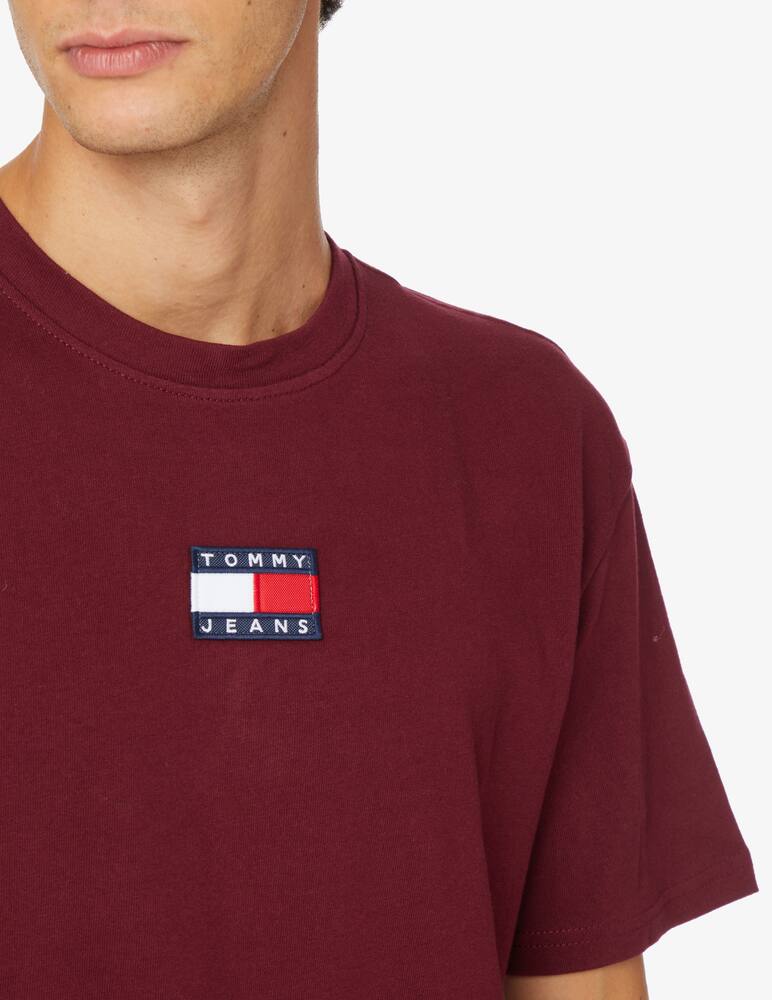 rinascente Tommy Jeans Maglietta in cotone - bordeaux