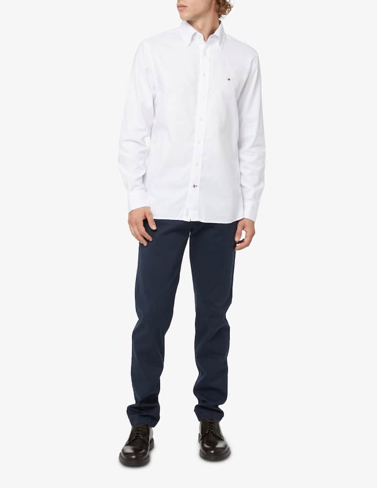 rinascente Tommy Hilfiger Dobby oxford shirt - White