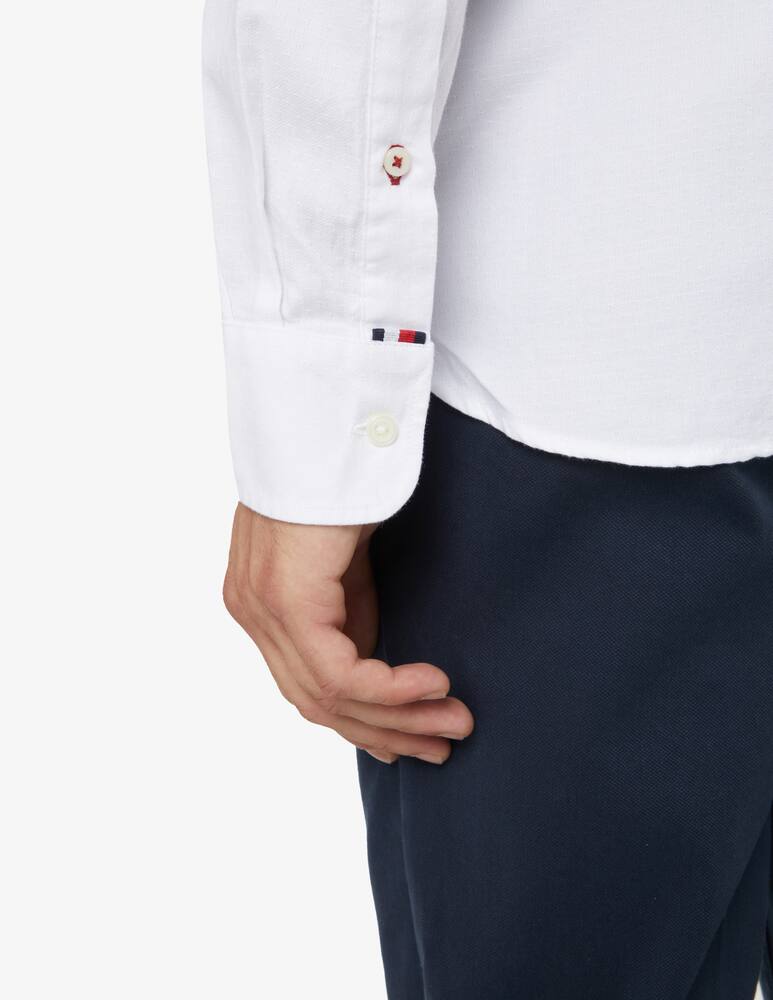 rinascente Tommy Hilfiger Dobby oxford shirt - White