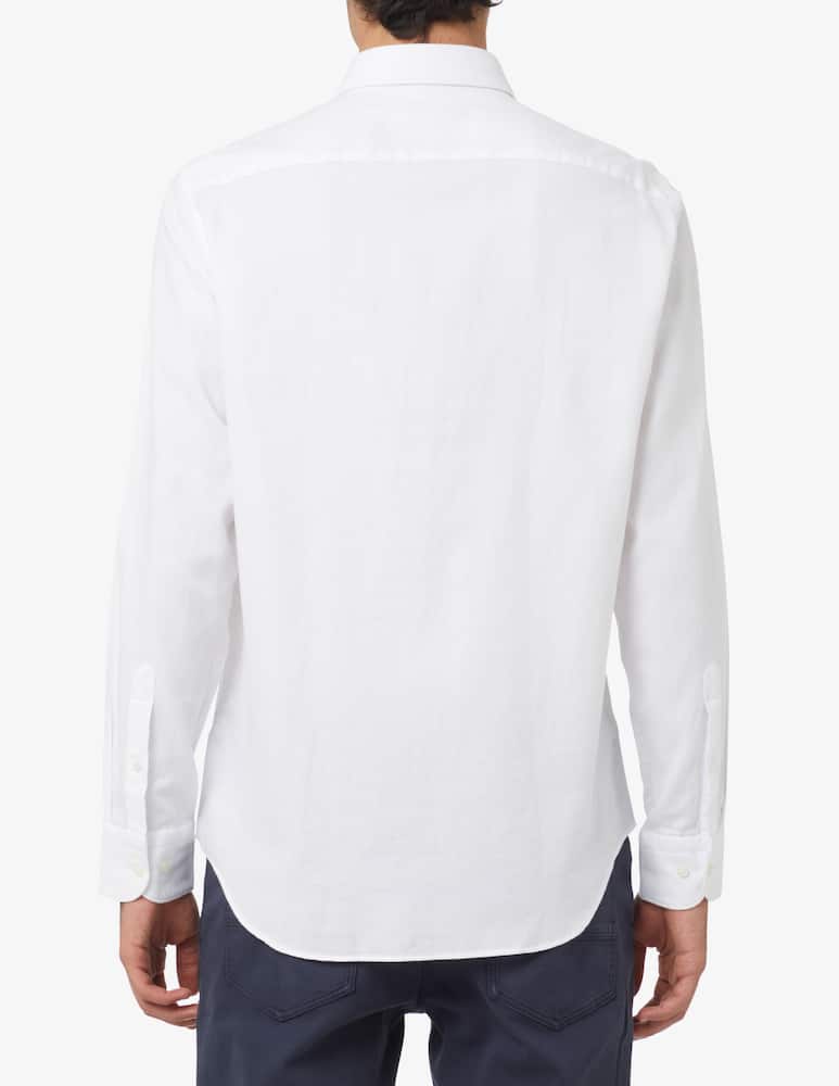 rinascente Tommy Hilfiger Camicia struttura contrasto regular - Bianco