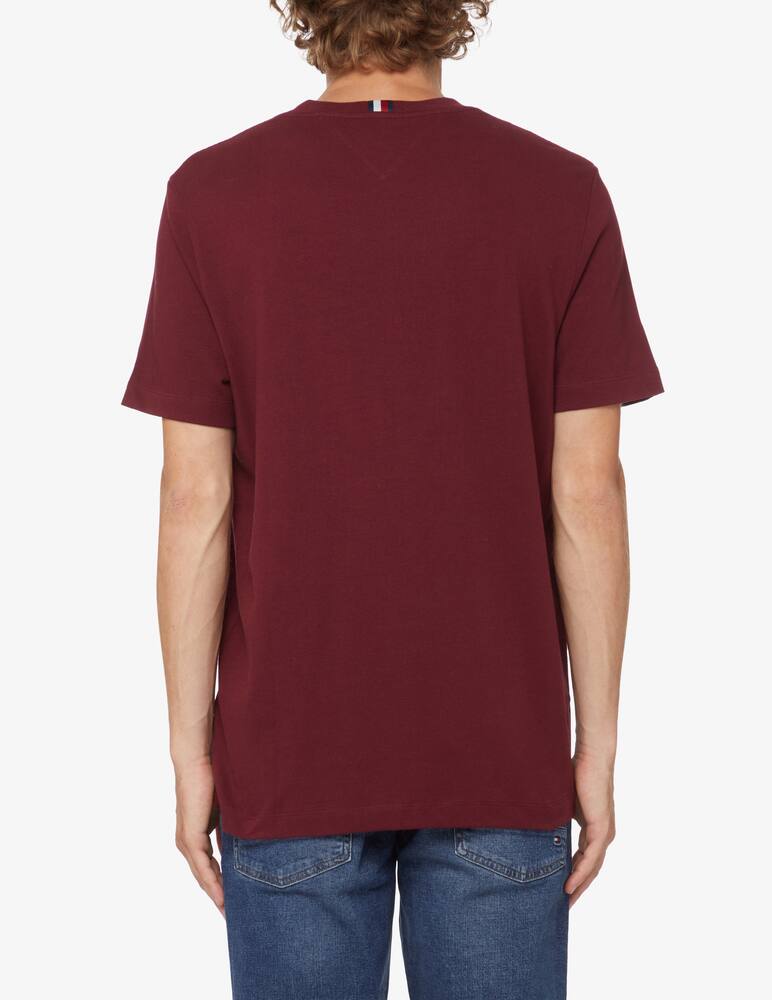 rinascente Tommy Hilfiger Maglietta manica corta logo lux monogram - Rosso