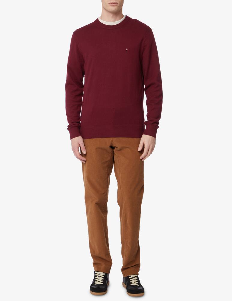 rinascente Tommy Hilfiger Maglia girocollo in cotone e cashmere