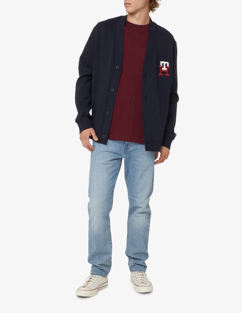Tommy Hilfiger Maglietta manica corta logo essential monogram - Rosso - immagine 2 Tommy Hilfiger Maglietta manica corta logo essential monogram - Rosso - immagine 2
