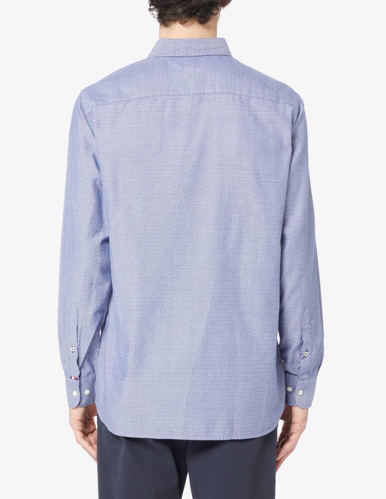 rinascente Tommy Hilfiger Camicia manica lunga oxford dobby - Blu