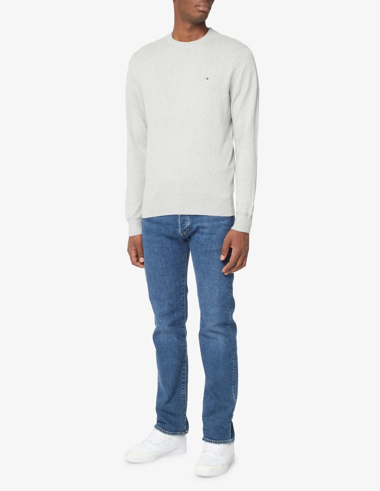 Tommy Hilfiger Maglia girocollo in cotone e cashmere - immagine 2 Tommy Hilfiger Maglia girocollo in cotone e cashmere - immagine 2