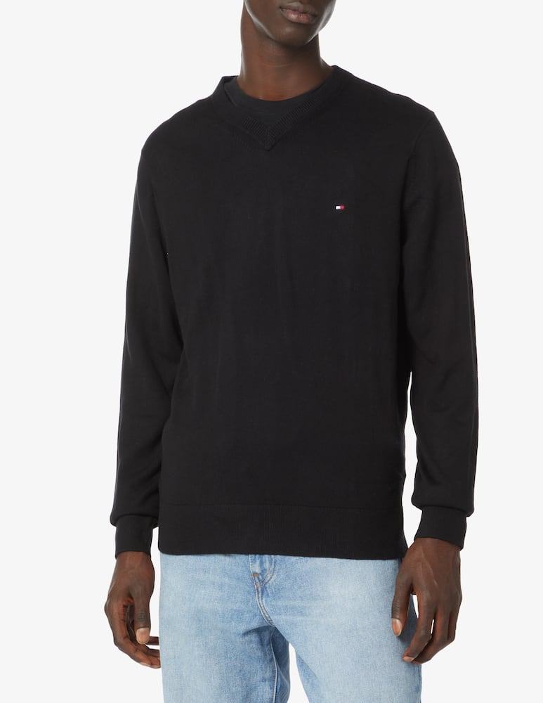 Tommy Hilfiger Maglia pima cotone cashmere - immagine 1 Tommy Hilfiger Maglia pima cotone cashmere - immagine 1