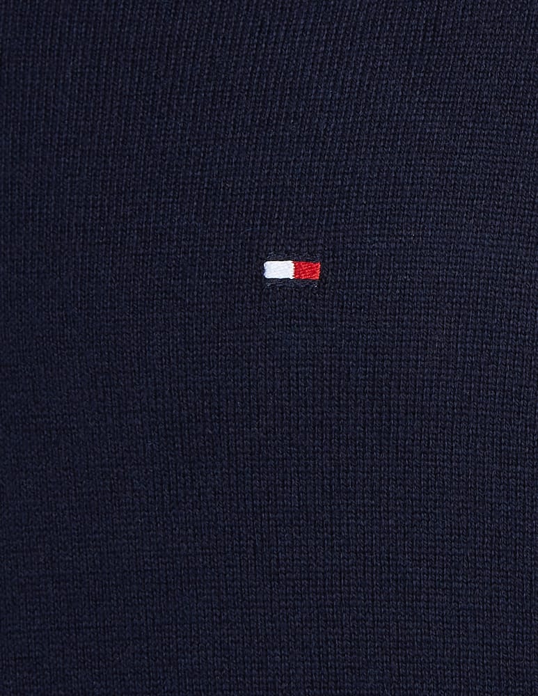 Tommy Hilfiger Maglia collo a v in cotone e cashmere - immagine 4 Tommy Hilfiger Maglia collo a v in cotone e cashmere - immagine 4