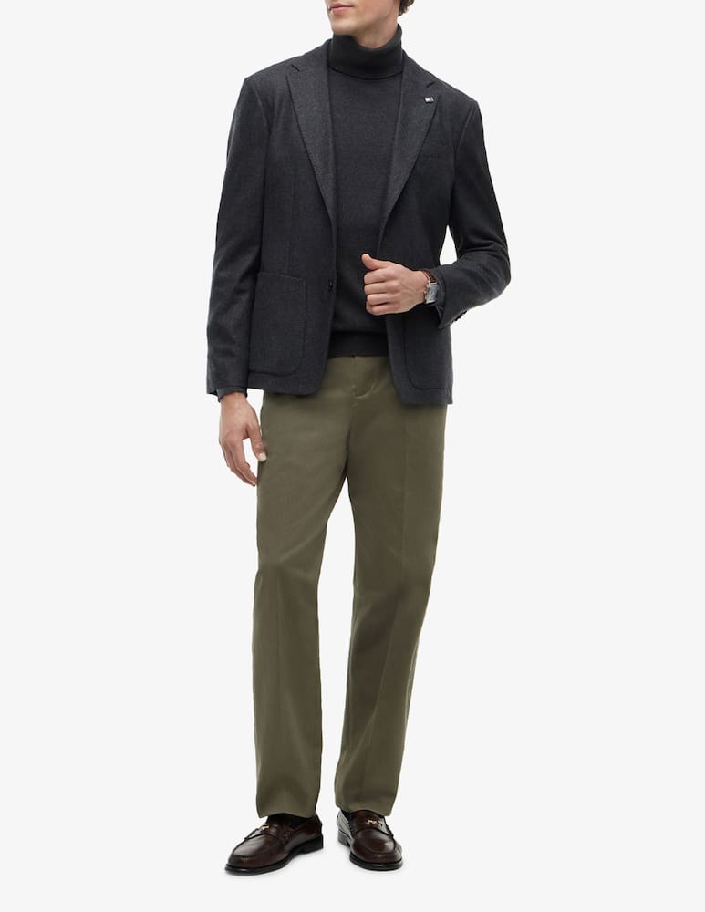Tommy Hilfiger Roll-neck cotton cashmere jumper - picture 2 Tommy Hilfiger Roll-neck cotton cashmere jumper - picture 2