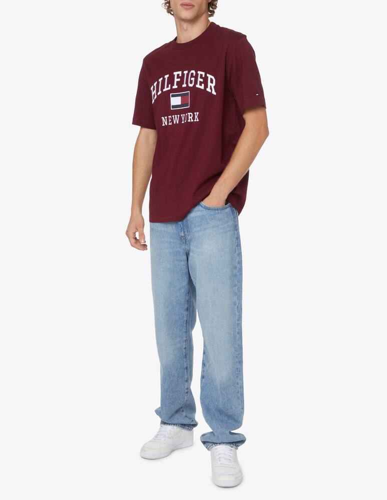 rinascente Tommy Hilfiger Maglietta manica corta logo varsity - Rosso