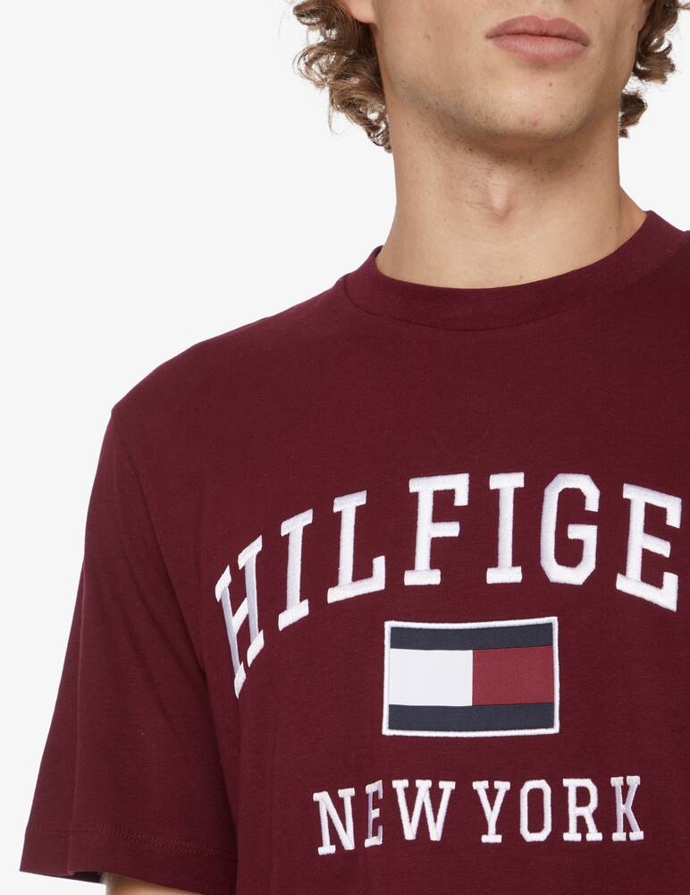 rinascente Tommy Hilfiger Maglietta manica corta logo varsity - Rosso