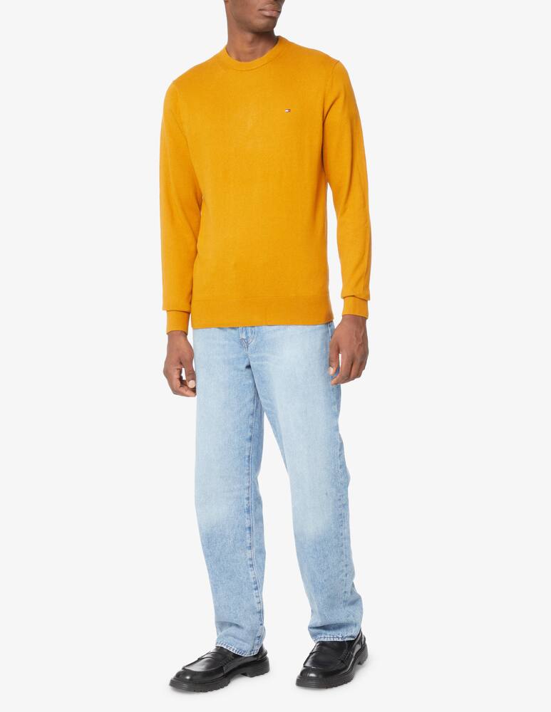 rinascente Tommy Hilfiger Pima cotton and cashmere sweater - Yellow