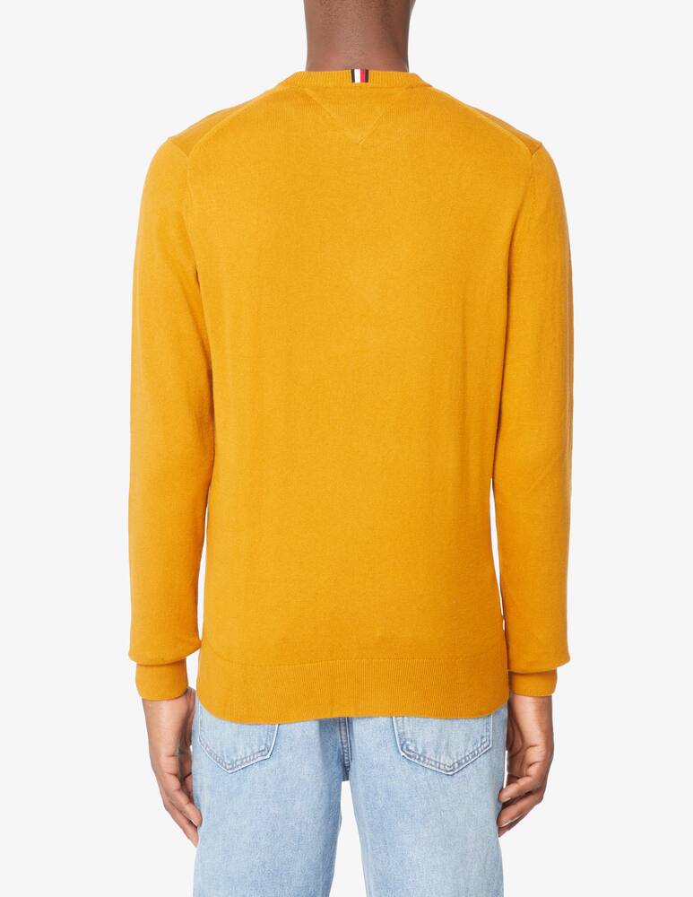 rinascente Tommy Hilfiger Pima cotton and cashmere sweater - Yellow