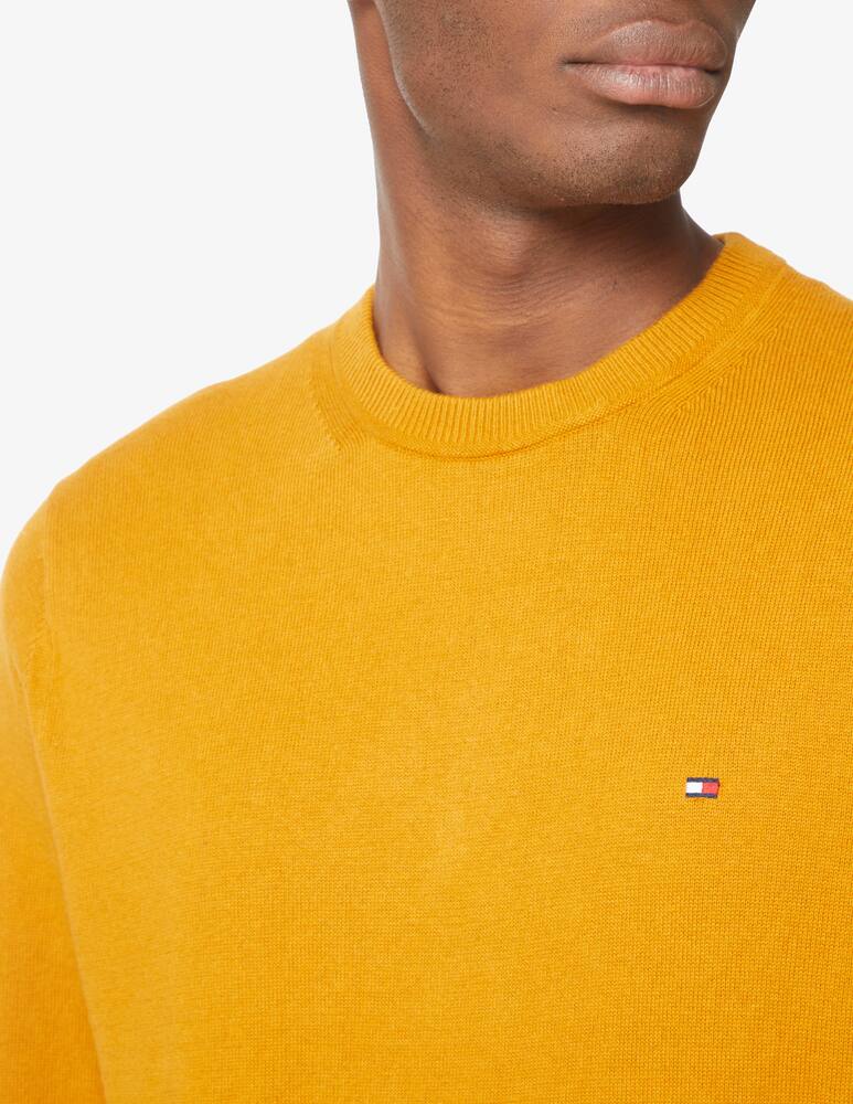 rinascente Tommy Hilfiger Pima cotton and cashmere sweater - Yellow