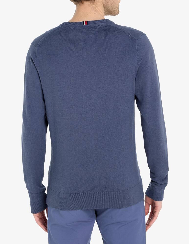 rinascente Tommy Hilfiger Cotton cashmere v neck jumper