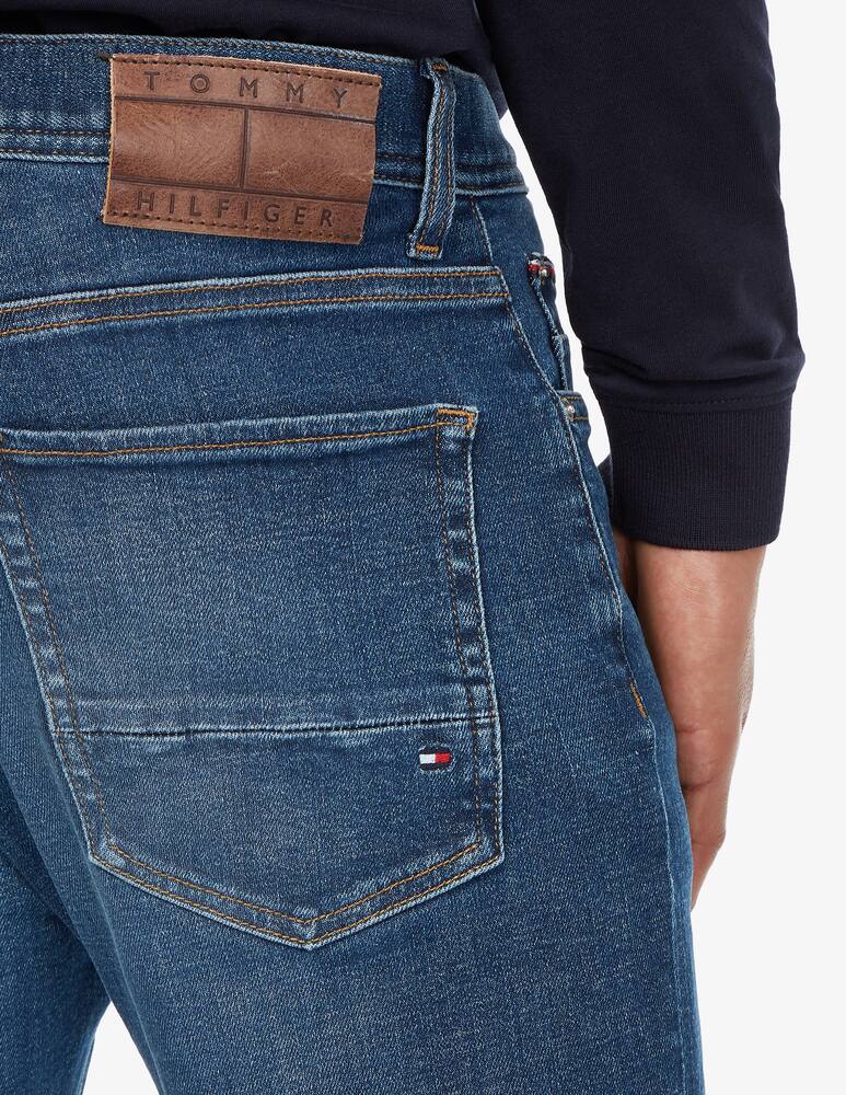 rinascente Tommy Hilfiger Slim indigo bleekr jeans - Blue