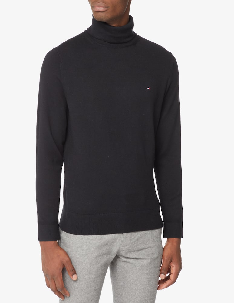Tommy Hilfiger Dolcevita in cotone e cashmere - immagine 1 Tommy Hilfiger Dolcevita in cotone e cashmere - immagine 1