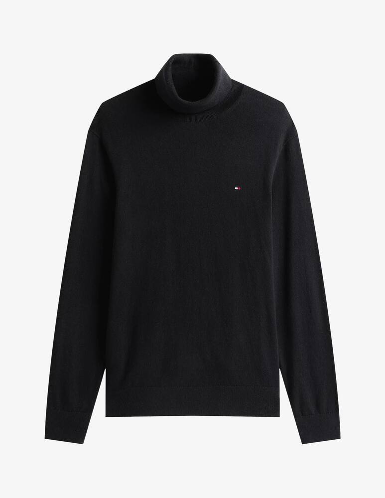 Tommy Hilfiger Turtleneck pima cotton jumper - picture 5 Tommy Hilfiger Turtleneck pima cotton jumper - picture 5