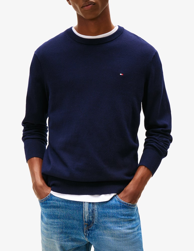 Tommy Hilfiger Pima cotton crew jumper - picture 5 Tommy Hilfiger Pima cotton crew jumper - picture 5