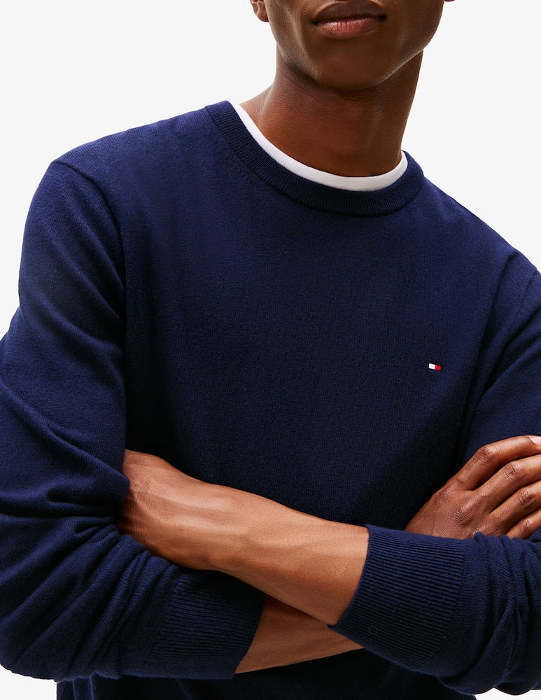 Tommy Hilfiger Pima cotton crew jumper - picture 8 Tommy Hilfiger Pima cotton crew jumper - picture 8