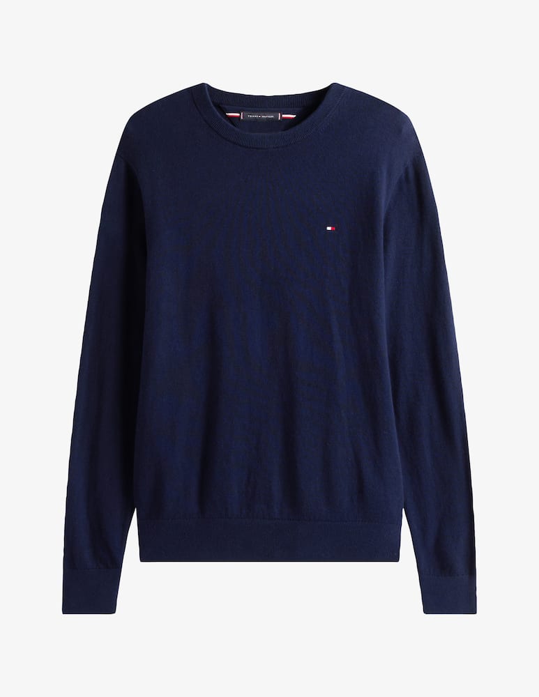 Tommy Hilfiger Pima cotton crew jumper - picture 9 Tommy Hilfiger Pima cotton crew jumper - picture 9