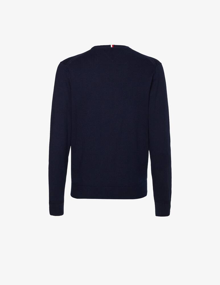 Tommy Hilfiger Cotton cashmere crewneck jumper - picture 6 Tommy Hilfiger Cotton cashmere crewneck jumper - picture 6