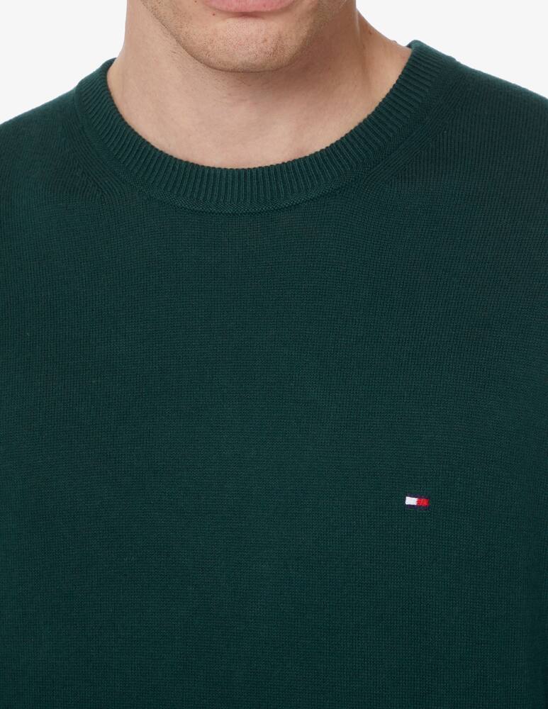 rinascente Tommy Hilfiger Pima cotton and cashmere sweater - Green