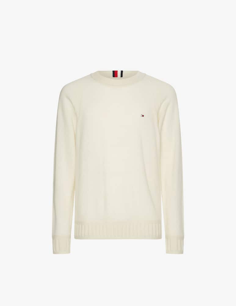 rinascente Tommy Hilfiger Maglia girocollo in lana - Bianco