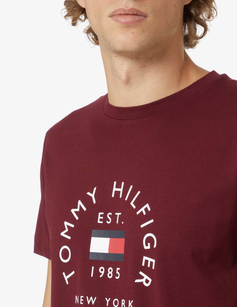 rinascente Tommy Hilfiger Archive logo flag t-shirt - Red