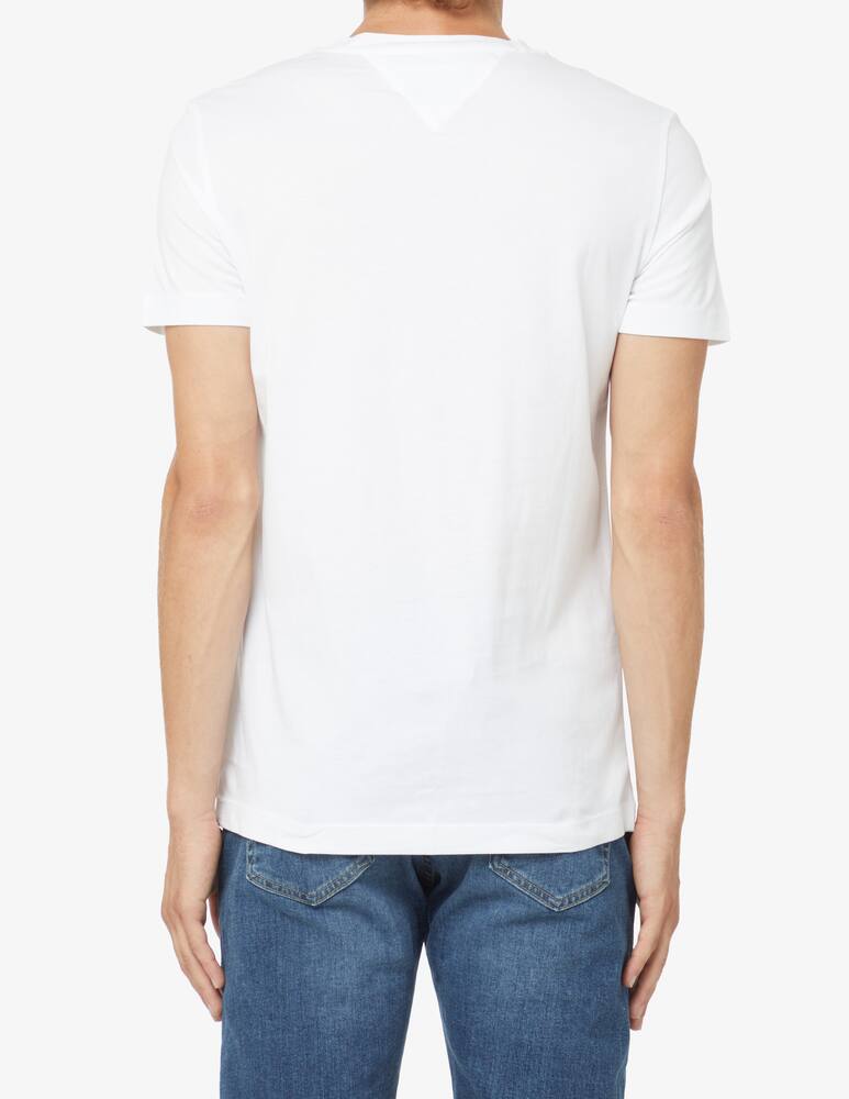 rinascente Tommy Hilfiger Maglietta manica corta logo flag archivio - Bianco