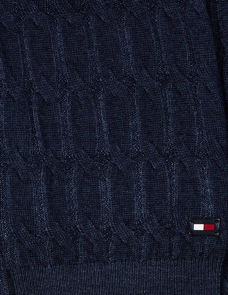 rinascente Tommy Hilfiger Maglia girocollo treccia tinto capo - Blu