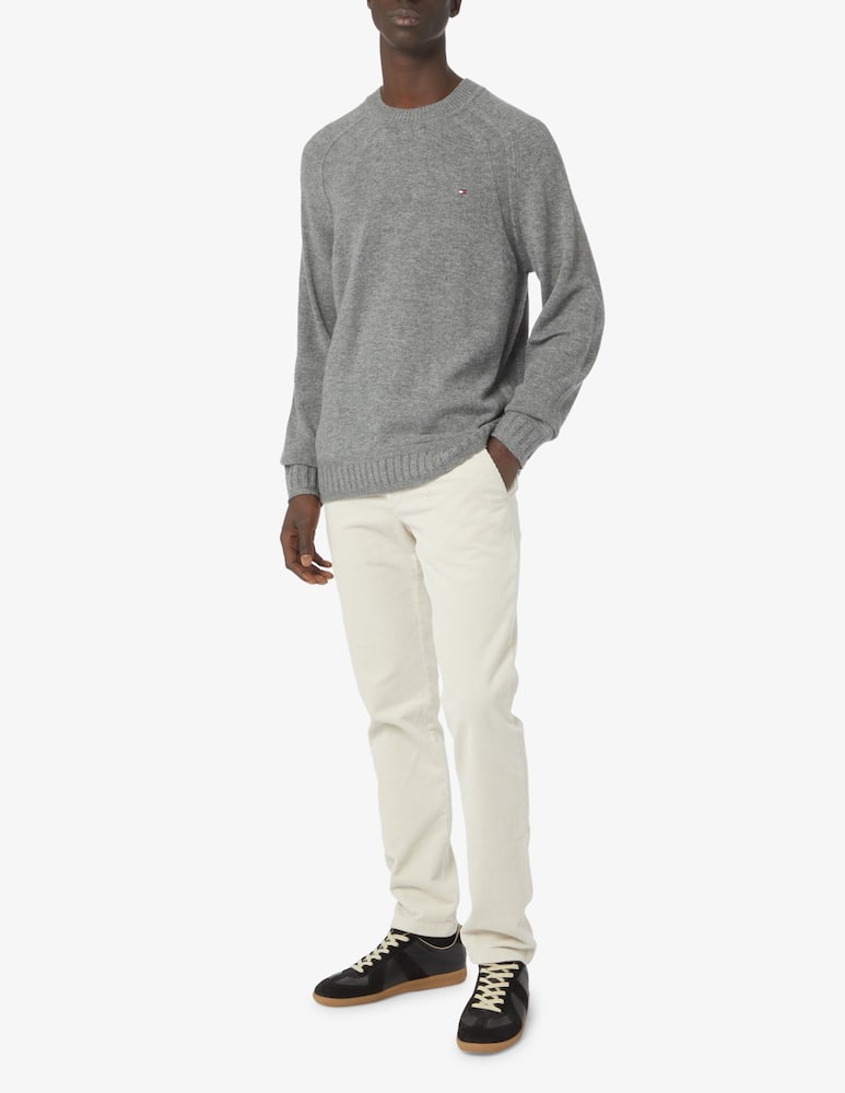 rinascente Tommy Hilfiger Lambswool crewneck jumper - Grey