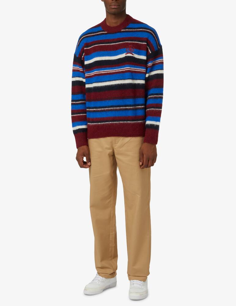 rinascente Tommy Hilfiger Felpa a strisce fluffy - Multicolor