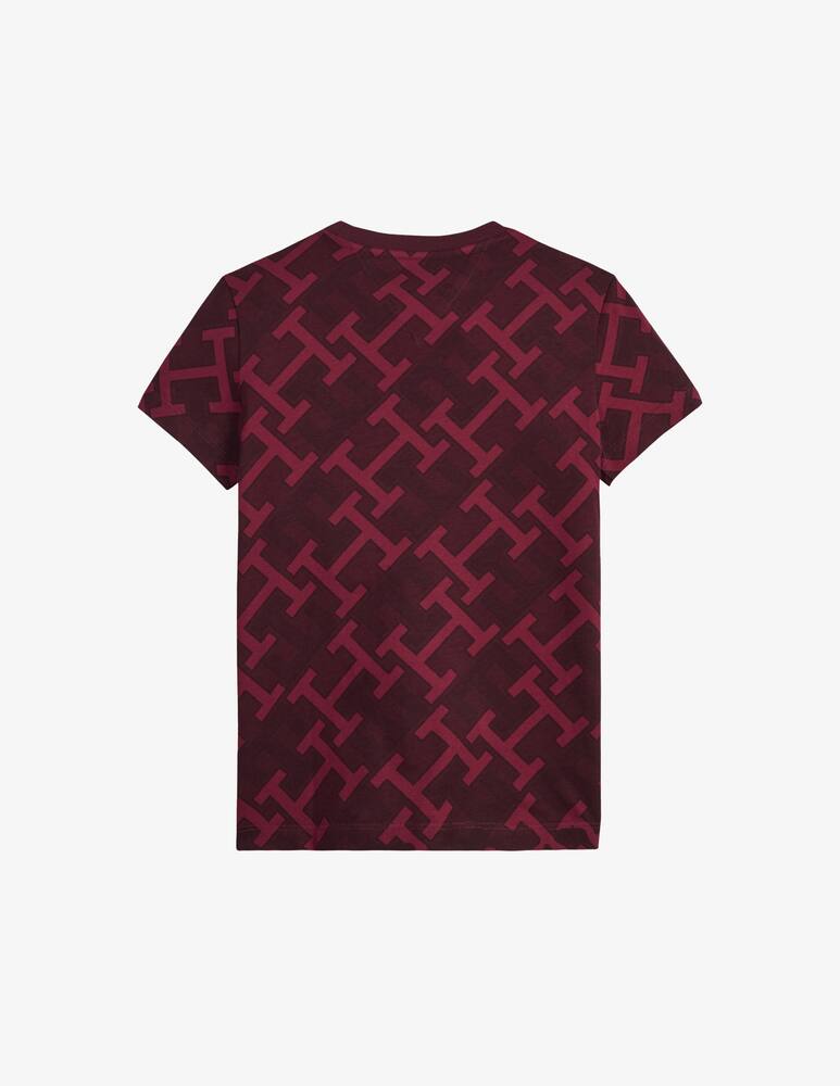 rinascente Tommy Hilfiger T-shirt in cotone monogram - Rosso