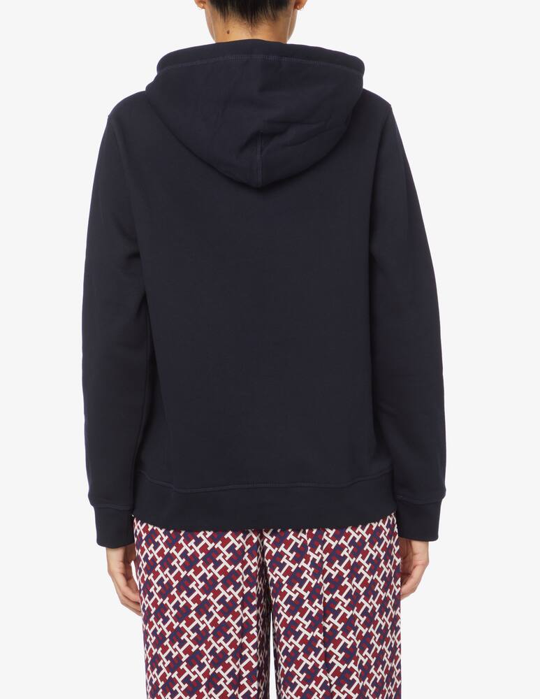rinascente Tommy Hilfiger Felpa in misto cotone monogram - Nero