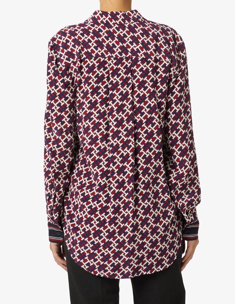 rinascente Tommy Hilfiger Camicia fleur monogramma - Rosso