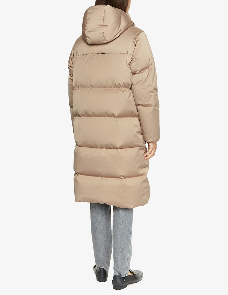 rinascente Tommy Hilfiger Piumino con cappuccio Satten - Beige