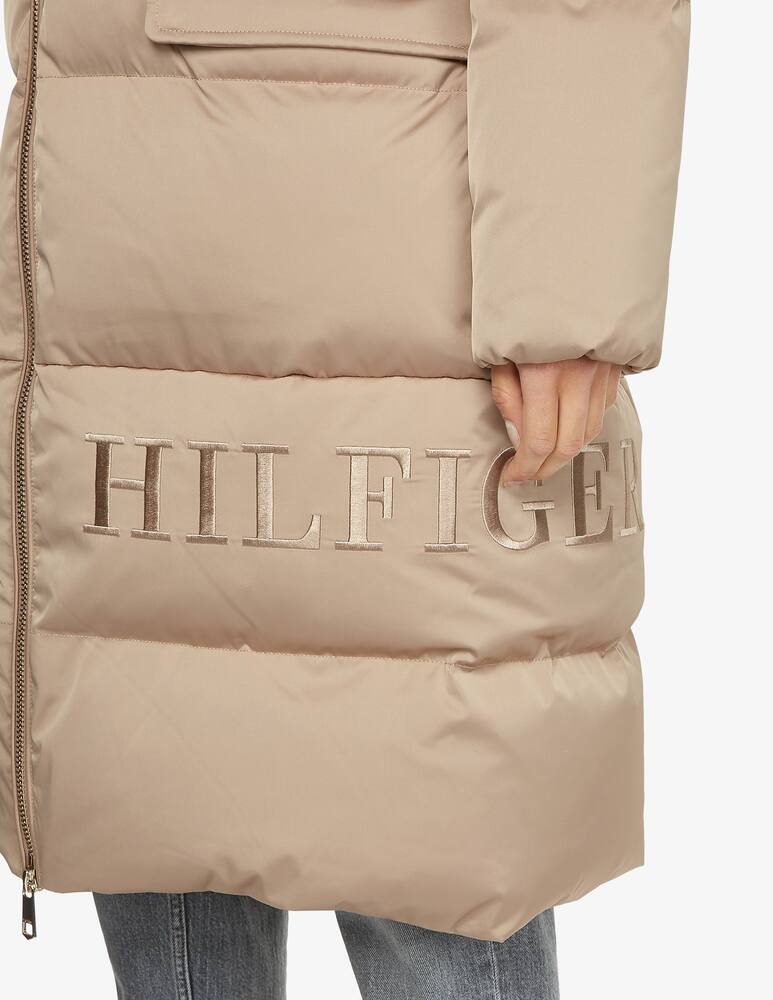 rinascente Tommy Hilfiger Piumino con cappuccio Satten - Beige