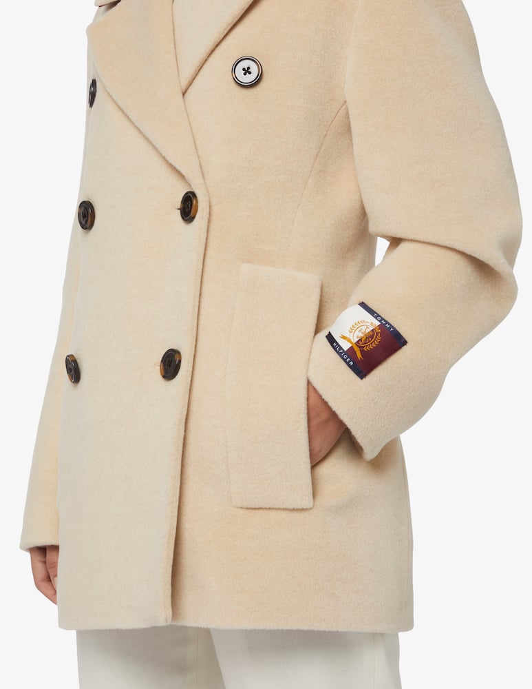 rinascente Tommy Hilfiger Cappotto in misto alpaca - Beige