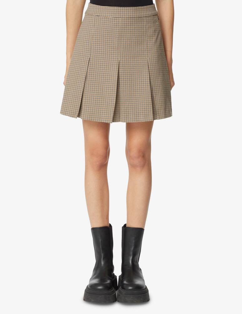rinascente Tommy Hilfiger Minigonna a pieghe e a quadri - Beige