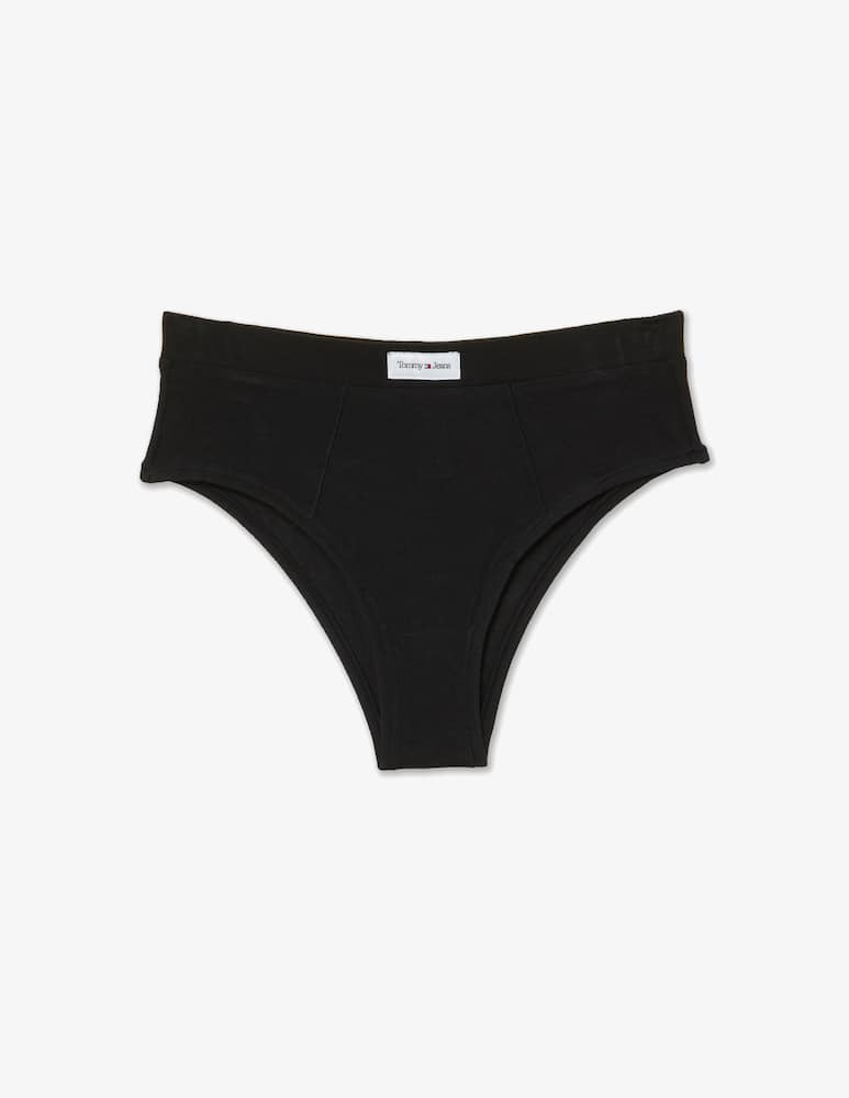rinascente Tommy Hilfiger Perizoma a vita alta - Nero