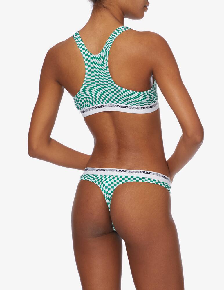 rinascente Tommy Hilfiger Unlined triangle bralette - Light blue